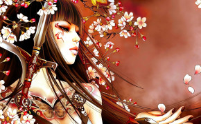 Geisha Cool Background Wallpaper 112201