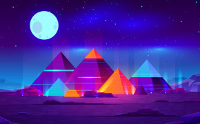 Fantasy Pyramid Cool Desktop Wallpaper 111832