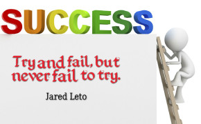 Try And Fail Success Quotes Wallpaper 10916
