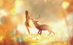 Fantasy Deer Cool Best Wallpaper 111293
