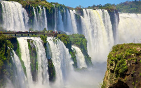 Iguazu Falls Waterfall HD Desktop Wallpaper 114436