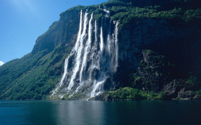 Seven Sisters Waterfall Norway Western Norwa HD Wallpapers 118419