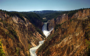 Yellowstone Falls High Definition Wallpaper 119627
