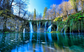 Plitvice Lake Waterfall Desktop Wallpaper 116777