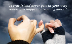 True Friends Quotes Wallpaper 10908