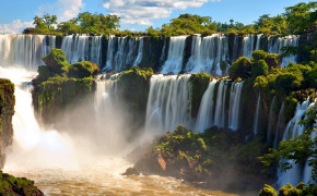 Iguazu Falls Waterfall HD Wallpaper 114437