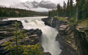 Athabasca Falls Desktop Wallpaper 117298