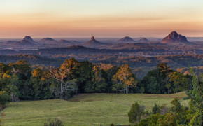 Glasshouse Mountains Widescreen Wallpapers 114012