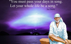 Sai Baba Song Quotes Wallpaper 10869