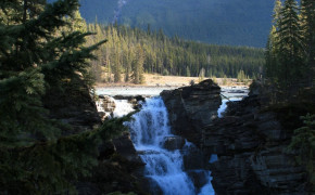 Athabasca Falls Jasper National Park HD Wallpaper 117308