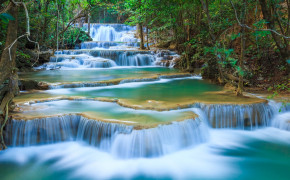 Erawan Waterfall National Park Thailand High Definition Wallpaper 115212
