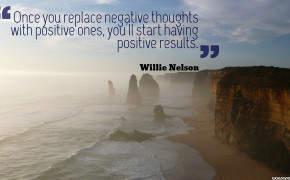 Negative To Positive Thoughts Quotes Wallpaper 10811
