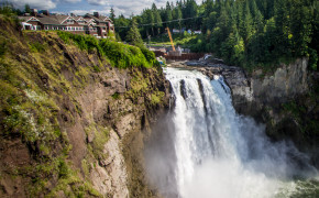 Snoqualmie Falls Waterfall Widescreen Wallpapers 118522