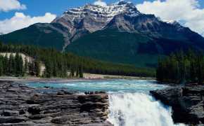 Athabasca Falls Jasper National Park HD Wallpapers 117309