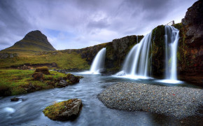 Gullfoss Waterfall HD Desktop Wallpaper 114104