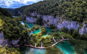 Plitvice Lake Croatia HD Desktop Wallpaper 116769