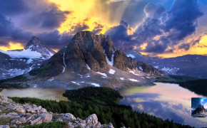 Mount Assiniboine HD Desktop Wallpaper 115916