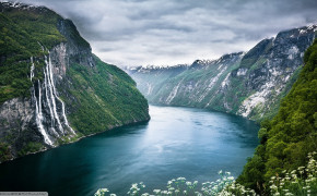 Seven Sisters Waterfall Norway Western Norwa Desktop Wallpaper 118416