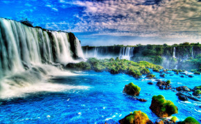 Iguazu Falls Waterfall High Definition Wallpaper 114439
