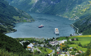 Geirangerfjord Tourism HD Desktop Wallpaper 113959