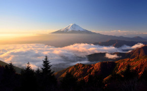 Mount Fuji Lake Kawaguchiko Japan HD Wallpaper 116042
