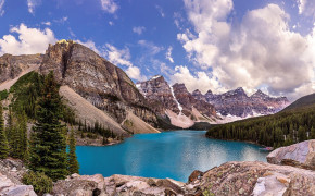 Moraine Lake Banff National Park HD Desktop Wallpaper 115847