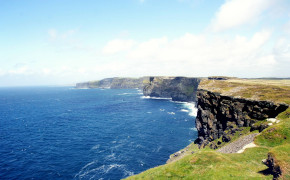 Cliff Faroe Islands Background Wallpapers 114878