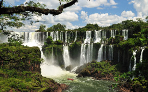 Iguazu Falls Waterfall Wallpaper HD 114440