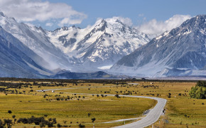 Aoraki Mount Cook New Zealand Widescreen Wallpapers 117221