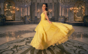 Emma Watson Beauty And The Beast Yellow Dress Wallpaper 11505