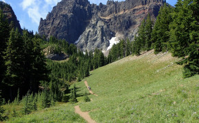 Mount Three Fingered Jack Nature Widescreen Wallpapers 116242