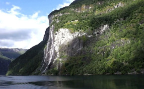 Seven Sisters Waterfall Norway Western Norwa HD Wallpaper 118418