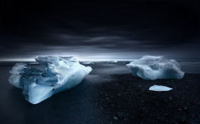 Icefloe Freezing Sea Water Wallpaper 114417