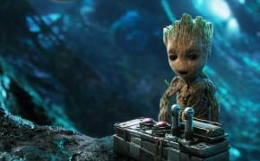 Guardians Of The Galaxy Vol. 2 Baby Groot 2017 Wallpaper 11623