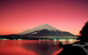 Mount Fuji Lake Kawaguchiko Japan Widescreen Wallpapers 116047