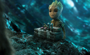 Guardians Of The Galaxy Vol. 2 Baby Groot Cute Wallpaper 11624