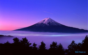 Mount Fuji Night Wallpaper 116051