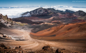 Haleakala Crater Volcano HD Desktop Wallpaper 114126