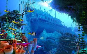 Underwater Nature Background Wallpaper 119228