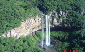 Caracol Falls Waterfall Desktop Wallpaper 114708