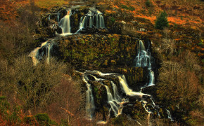 Loup of Fintry Waterfall Background Wallpaper 115586