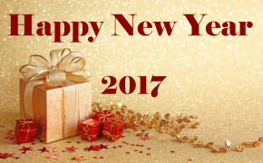 Happy New Year 2017 Gifts Wallpaper 11638