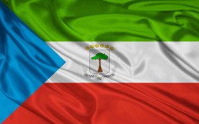 Equatorial Guinea Flag Desktop Wallpaper 123159