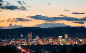 Portland Skyline High Definition Wallpaper 121477