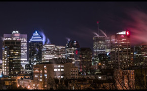 Montreal City Skyline HD Background Wallpaper 120895