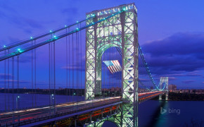 George Washington Bridge HD Desktop Wallpaper 120475