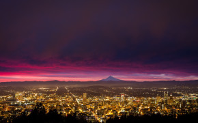 Portland Skyline HD Desktop Wallpaper 121476