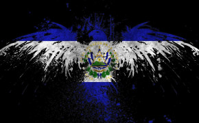 El Salvador Flag HD Desktop Wallpaper 120367
