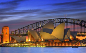 Sydney Opera House HD Desktop Wallpaper 124564