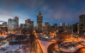 Montreal City Skyline Best HD Wallpaper 120891